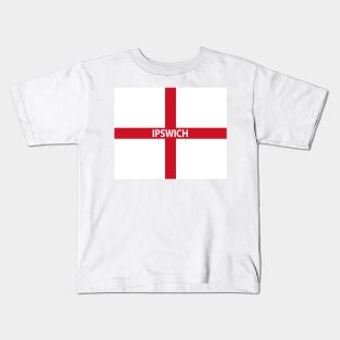 Ipswich England Kids T-Shirt